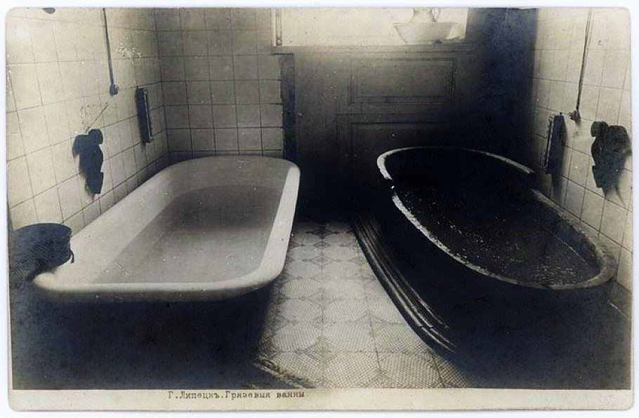 1908–1913. Липецкий курорт. Грязевые ванны
